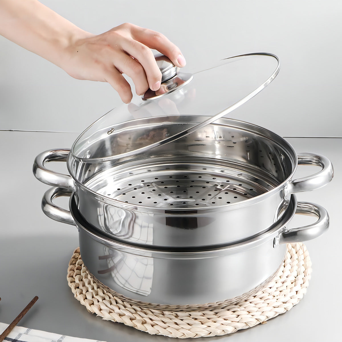 Olla Vaporera Doble Nutristeam® 🌡️