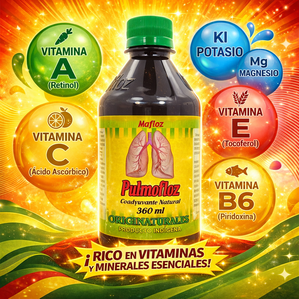 🫁Pulmofloz limpiar, desinflamar y liberar tus pulmones desde la raíz 🌿