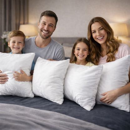 Combo x4 Almohadas Hoteleras Siliconada 40x60